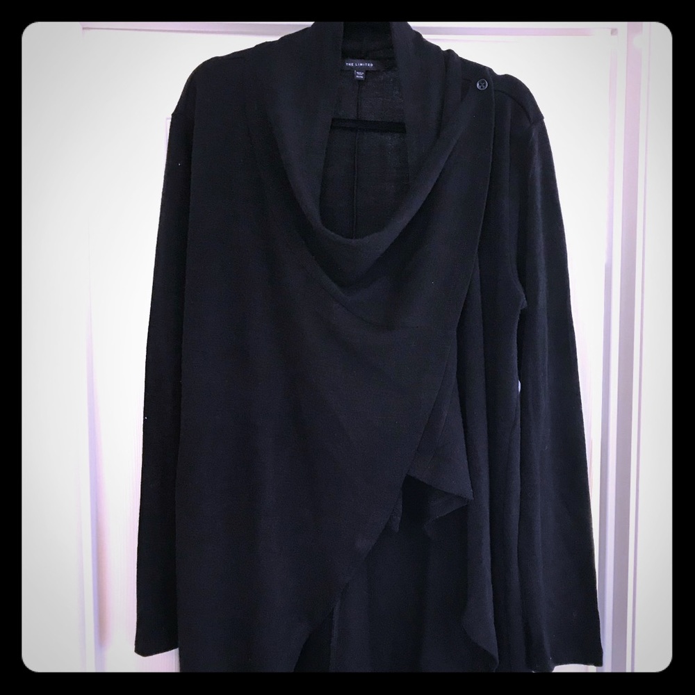 The Limited Black Sweater Wrap